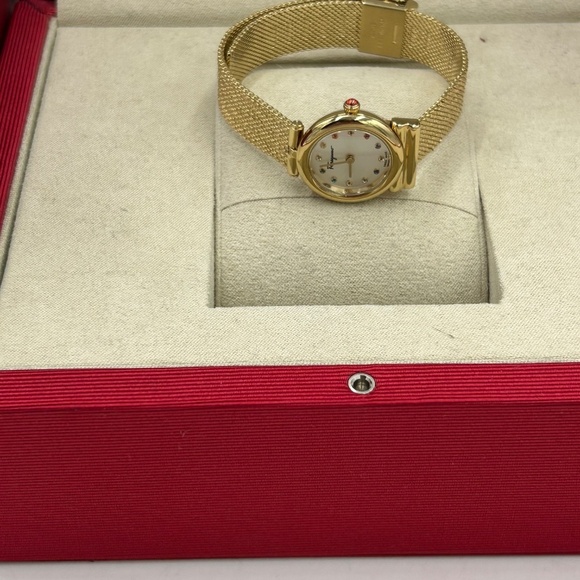 Women’s Salvatore Ferragamo Gancini  quartz women’s gold tone stainless watch main image 7